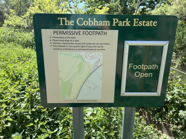 New permissive path © Cllr David Lewis 2025